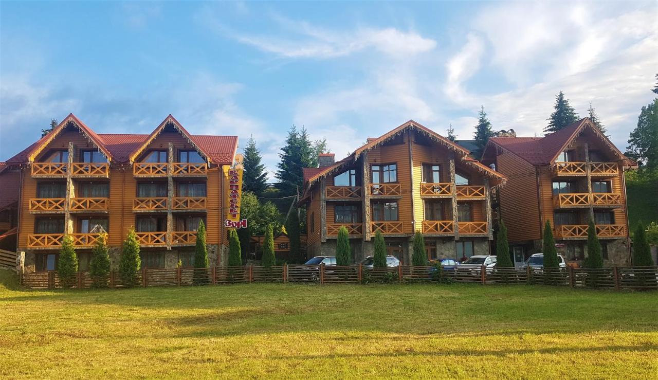 Karpatski Zori Hotel Bukowel Exterior foto