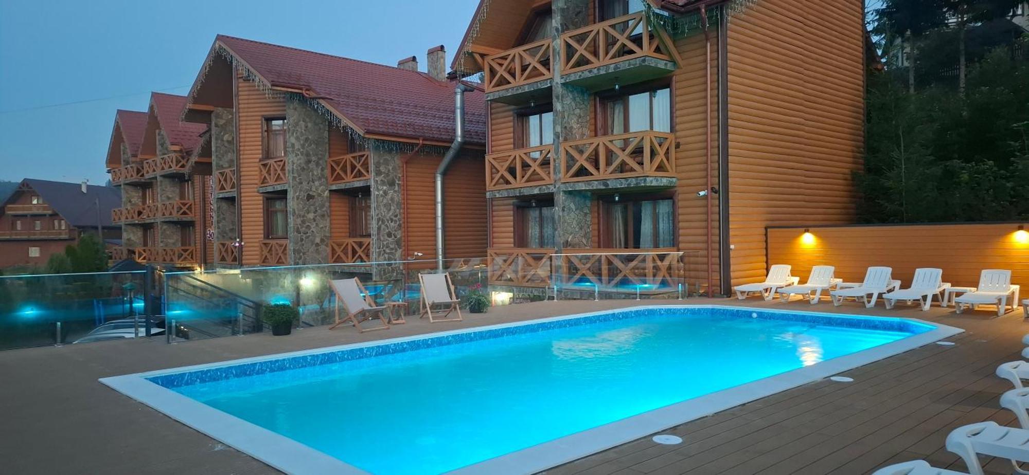 Karpatski Zori Hotel Bukowel Exterior foto